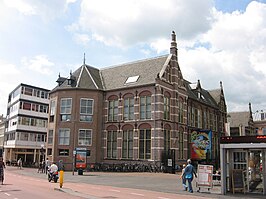 Wereldmuseum Leiden vanaf de Steenstraat