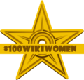 Dank DirkVE voor het wederom organiseren van de #100 wikiwomen challenge nu alweer de editie van 2022-2023. Fijn dat deze belangrijke traditie op de Nederlandstalige wikipedia weer plaatsvindt. Ecritures (overleg) 28 nov 2022 22:46 (CET) & Elly (overleg) 10 mrt 2023 10:56 (CET)