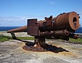 Aith Ness gun on Bressay,