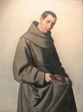 Didacus van Alcalá, geschilderd door Francisco de Zurbarán