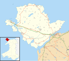 Bachau is located in Anglesey