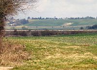 Lenham Cross on the North Downs in Kent