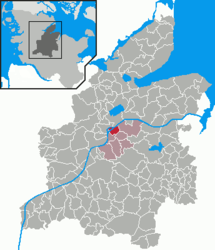 Rade bei Rendsburg – Mappa