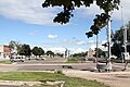 Railroad tracks between Atlantic and Pacific Avenues