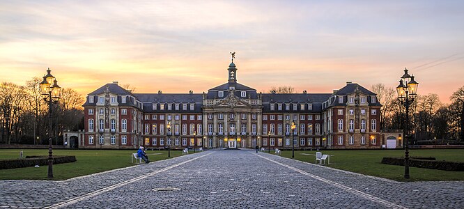 Münster, Fürstbischöfliches Schloss (2014)