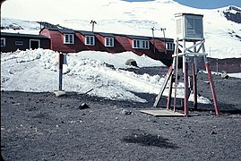 Base Pedro Aguirre Cerda, en la isla Decepción, 1958.