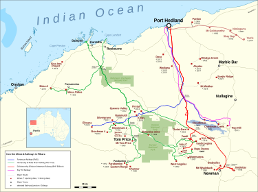 Wodgina Mine (Australien Westaustralien Pilbara)