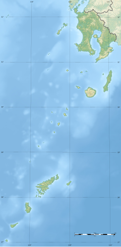 黒島の位置（鹿児島県内）