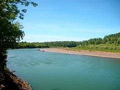 Boca del Sakmara en Oremburgo