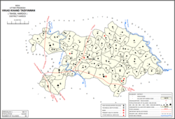 Map showing Japra (#146) in Tadiyawan CD block