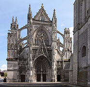 Iglesia abacial de la Trinidad de Vendôme (flamígero)