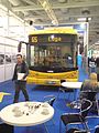 Vossloh-Kiepe-Hybridbus der DVB auf der Innotrans 2010