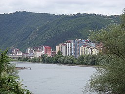 Zvornik, vid floden Drina