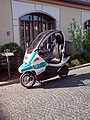 BY Motorrad BMW C1 in grün-weißer Farbgebung