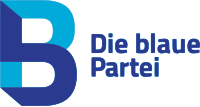 Logo der blauen Partei