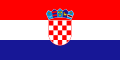 Drapeau de la Croatie