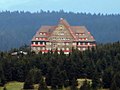 Sachsenbaude (Hotel), ehem. Sanatorium, um 1925 erbaut im Heimatschutzstil