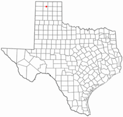 Location of Sunray, Texas