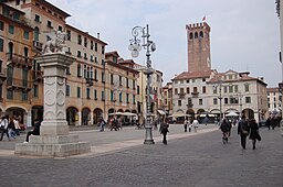 Torget i Bassano del Grappa.