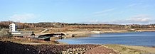 Harbor area of old pit mine.