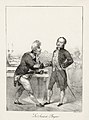 Image 96George IV greeting Gioachino Rossini, by Charles Motte (restored by Adam Cuerden) (from Wikipedia:Featured pictures/Culture, entertainment, and lifestyle/Theatre)