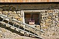 English: Ladder at a farm building of the Bodenbauer Deutsch: Leiter an einem Wirtschaftsgebäude vom Bodenbauer