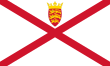 Armoiries et drapeau du Bailliage de Jersey