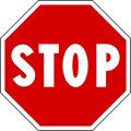 Stop and give way(formerly used )