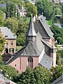 Justinuskirche von Westen