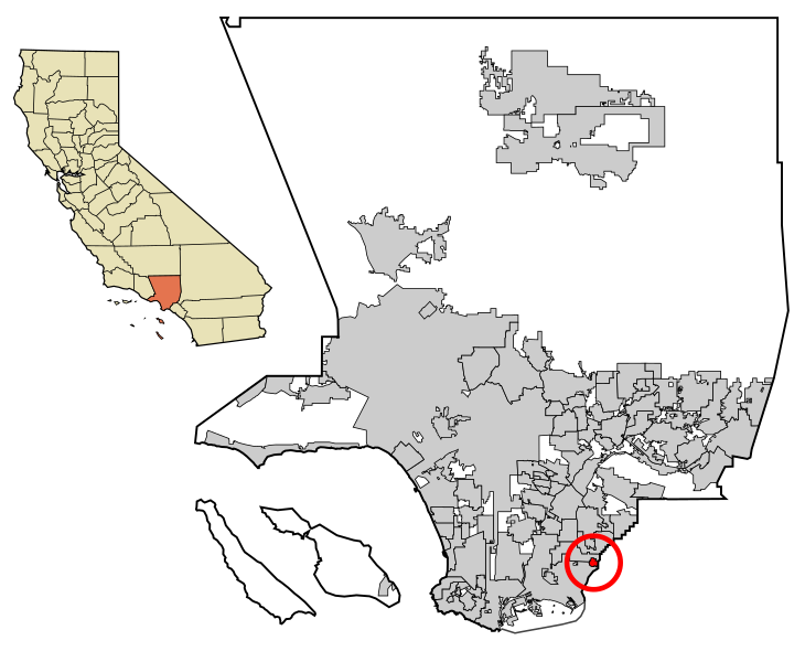 File:LA County Incorporated Areas Hawaiian Gardens highlighted.svg