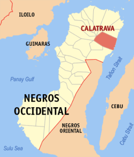 Calatrava na Negros Ocidental Coordenadas : 10°36'N, 123°29'E