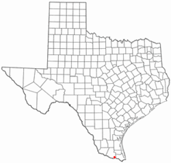 Location of Progreso, Texas