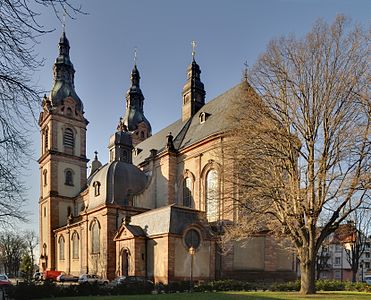 L'église Saint-Fridolin de Mulhouse (Haut-Rhin, 1906).