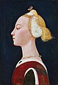 Paolo Uccello, Portrait of a Lady, c.1450.