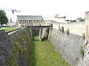 Fossés du donjon.