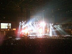 Guns N’ Roses concert in Arena Zagreb, 2010