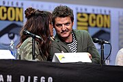 With Pedro Pascal at the 2017 San Diego Comic Con International (20 July 2017)