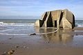 Duitse bunker op het strand