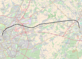 Spoorlijn 36N op de kaart