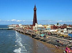 Blackpool Promenade, including Blackpool Tower