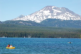 Elk Lake and South Sister