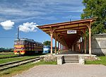 Historischer Bahnsteig