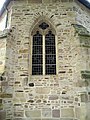 Stiepeler Dorfkirche, Fenster Ostseite des Chors