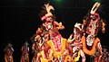 Image 33Papuan tribal war dance from Yapen, Papua. The easternmost provinces of Papua and West Papua are still affected by small scale regional conflict caused by separatist rebellion. Caution required for travelers into these provinces. (from Tourism in Indonesia)