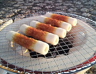 Grilling chikuwa