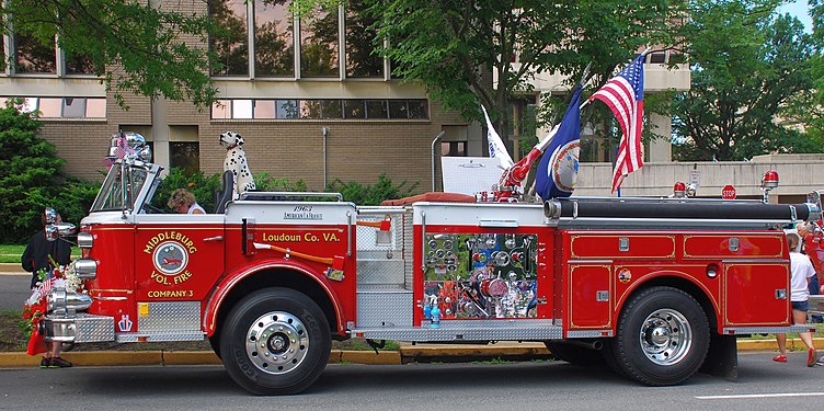 1963 American LaFrance fire truck from Middleburg Fire Department