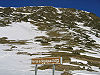 Schild auf der Passhöhe des Puerto de la Bonaigua (2072 m)