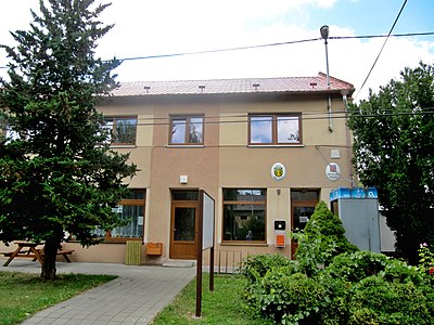 Hruška : la mairie.