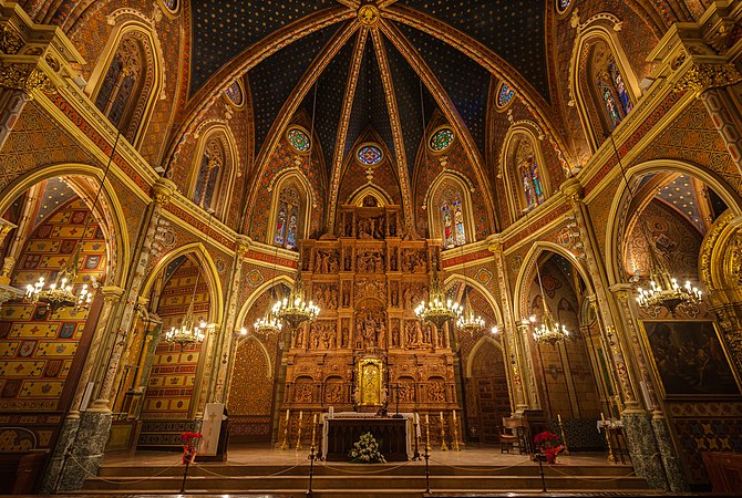 View of the interior of St. Peter's church, Teruel, Spain. Photograph: Diego Delso