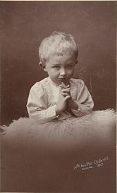 Boy wearing a sailor suit